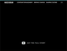 Tablet Screenshot of nuccobrain.com